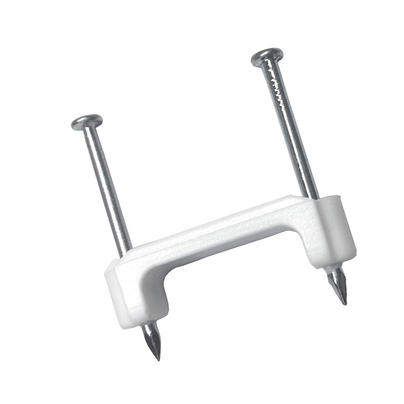 Gardner Bender PS-225J Plastic Staple, ½ Inch., Secures Romex, UF