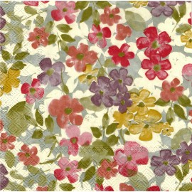 (2) Two Paper Lunch Napkins for Decoupage/Mixe