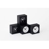 Remnos City Pop YK19-19 WH Lemnos Table Clock, Black, W7
