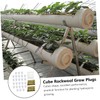 VICASKY 1 Set Hydroponic Plugs Set Soilless Substrate Grow Cubes