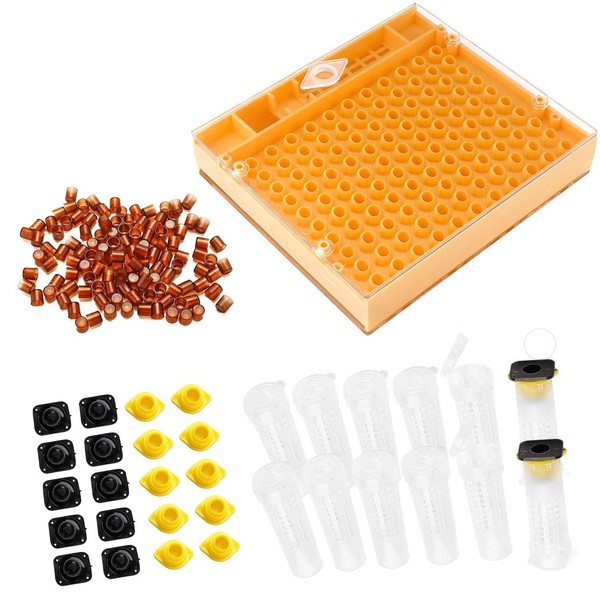 ZffXH Beekeeping Bee Beekeeper Complete Queen Rearing Kit with nicot System for Apiculture