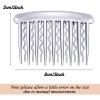 bjtggd 12 Peines Laterales De Plástico Para Cabello Fino, 4
