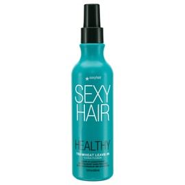 SexyHair Healthy Tri-Wheat Acondicionador sin Enjuague, 250 ml | Hasta 90% Mejor Desenredo | Reduce el Quiebre | Hidratación, Suavidad y Brillo