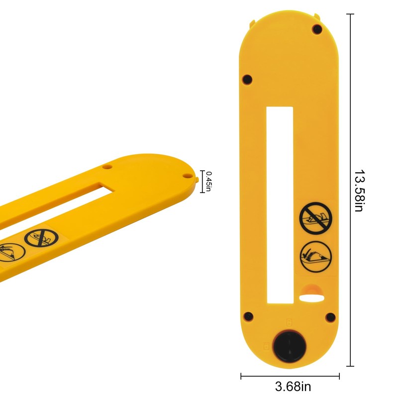 DWE7402DI Table Saw Accessories Dado ThroatPlate Dado Blades for 10