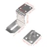 Heavy Duty Stainless Steel Safety Hasp,Door Hasp Latch 90 Degree,