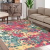 RUGSREAL Large 8x10 Machine Washable Area Rug - Non Slip