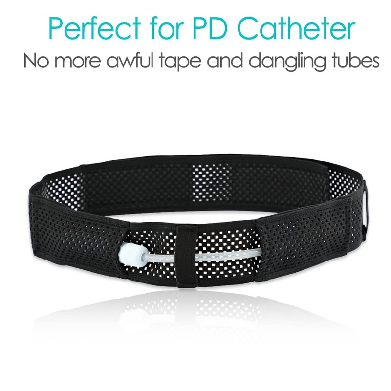 Mesh Breathable PD Belt Peritoneal Dialysis Catheter Accessories Supplies Soft