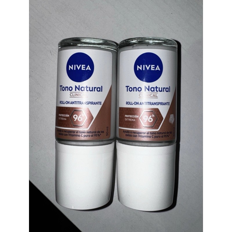 NIVEA Clinical Whitening Deodorant Natural Tone 96 hour protection