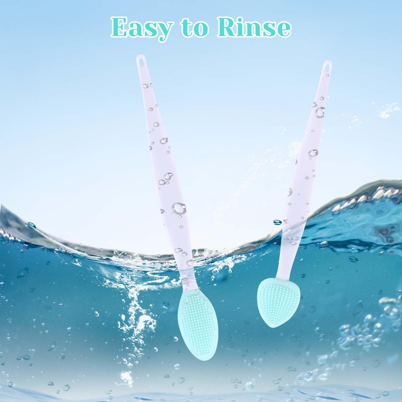 JJUNW 4Pcs Cat Acne Brush Set, Chin Treatment, Black Seed