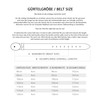 Traditional Belt Max from the Meisterstück Series by Schöneberger Trachten