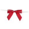 Reliant Ribbon 5171-06503-2X1 Satin Twist Tie Bows - Small Bows,