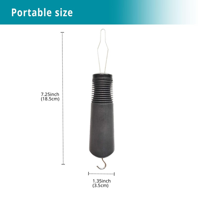 2 Pack Button Hook and Zipper Pull - Button Hook