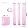 Pack of 3 Heatless Curls, Flexi Rods with Hooks, Overnight,