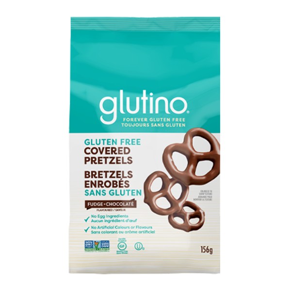 Glutino Pretzels Chocolate Fudge Covered 156g