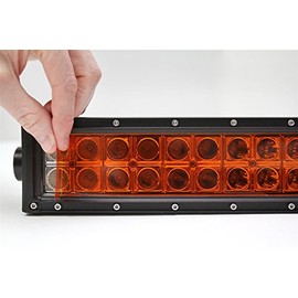 Lamin-x One 2 x 50 Amber Universal Light Bar Film Cover