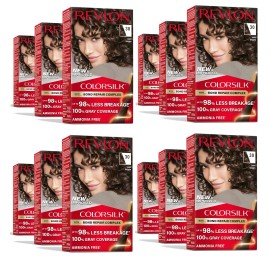 Revlon Color Silk with Bond Repair Complex, #30 Dark Brown (Pack of 12)