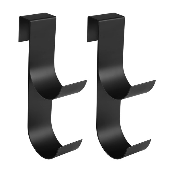 codree 2 Pcs Pool Fence Hooks for Pool Equipment- Black