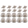 Loxx Set of 10 Tops + Tapping Screws 4.2 x