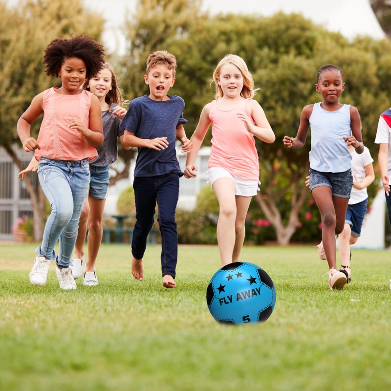 SourceDIY PVC Plastic Shoot Soccer Football suitable for Indoor Outdoor