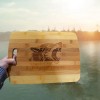 HipFlaskPlus Cutting Board - Supper is Coming 14''x9.5''x.5'