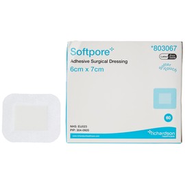 BIERDORF Softpore 803067 6cm x 7cm (Pack of 60)