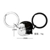 shilipu Cute Black White Cat Couple Keychain Animal Cat Pendant