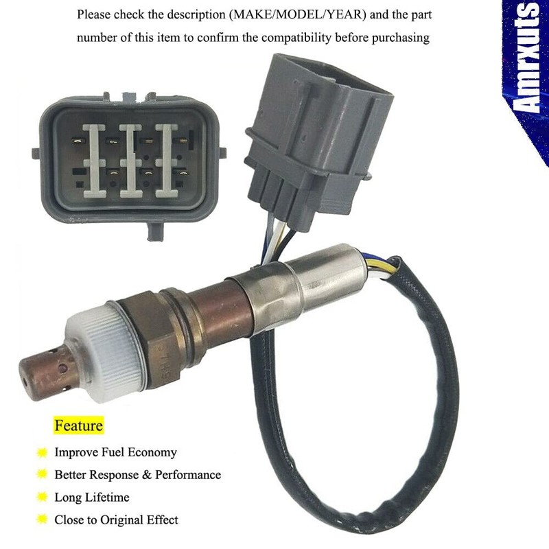 Amrxuts 234-5010 Sensor de oxígeno O2 para Acura 2003-2006 MDX