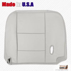 US Auto Nation 2003 2004 2005 Ford Crown Victoria Driver Bottom Genuine Leather Seat Cover Gray