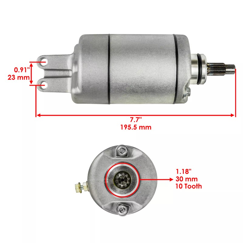 Caltric Starter & Relay Solenoid for Honda TRX450 TRX450ES Fourtrax