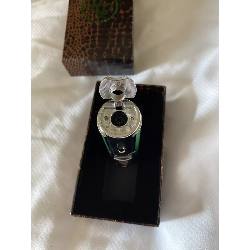 Rocky Patel Envoy Five Jet Cigar Lighter - Chrome and