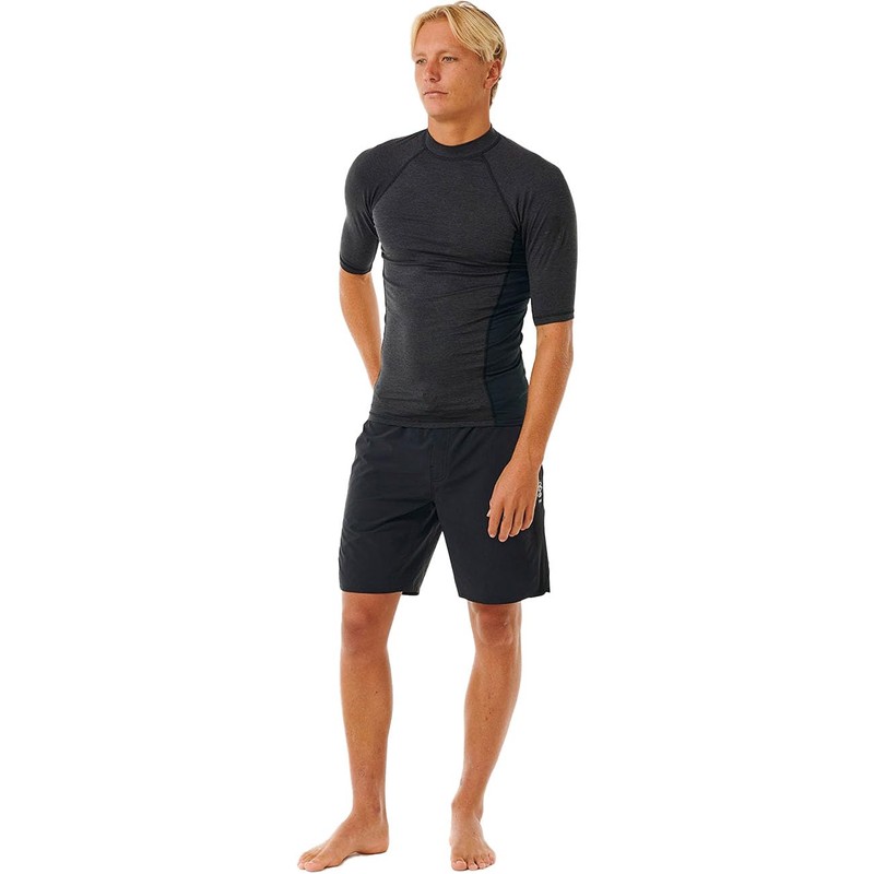 RIP CURL Dawn Patrol Performance SS Lycra 2024 Black Marle,
