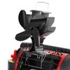 Signstek 4-Blade Heat Powered Wood Stove Fan + Heater Bracket