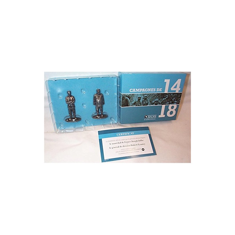 atlas editions WWI Marshall Joffre & General Lyautey 1:24 Scale