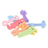 8Pcs Silicone Baby Teether Toys Soothe Babies Sore Gums Soft