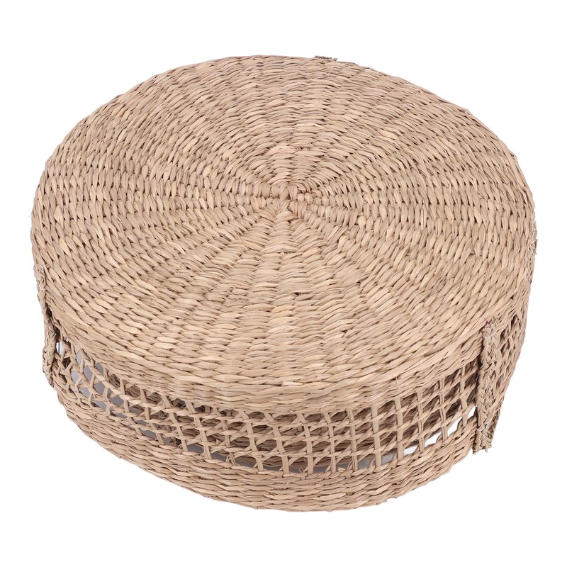 Hanging Fruit Basket Rattan 3 Tiers Multifunctional Foldable Elegant Style
