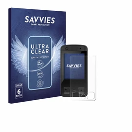 Savvies Screen Protectors for Bosch Kiox 400C Ultra Transparent Pack of 6