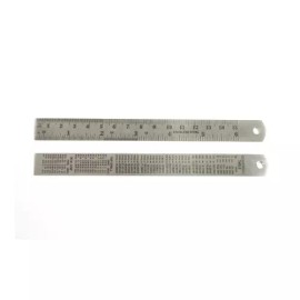 SFC TOOLS Stainless Steel Flexible Ruler for Jewelry Making - 35-510