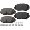 Afa Motors Front Quiet D1210 Ceramic Brake Pads Sets Replacement