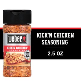 Weber Kick'n Chicken Seasoning, 2.5 oz