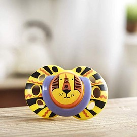 Tommee Tippee Closer To Nature - Chupete De Bebé Estilo Divertido, Baby Pacifiers Unisex, Multicolor, 18-36 Meses Paquete De 2