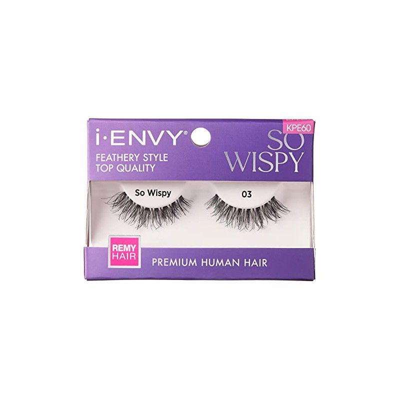 Kiss I Envy So Wispy 03 Lashes, Black
