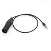 SZRMCC 3.5mm TRS Male to XLR 3 Pin Male Microphone