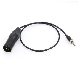 SZRMCC 3.5mm TRS Male to XLR 3 Pin Male Microphone Cable for Sony UWP-D Series Wireless Transmitter
