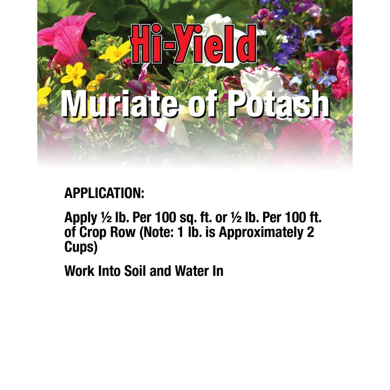 Hi-Yield (34145) Muriate of Potash 0-0-60 (3.25 lbs.)