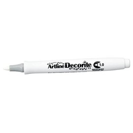 Artline 'Decorite' Marker 1.0mm for Cardboard, Glass, Metal and Plastic, White