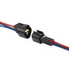 Laisomeke 3 Pin waterproof electrical connector, 16 AWG Wire male