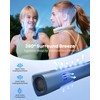 Gaiatop Portable Neck Fan, 40° Stretch Neck Cooler with 360°