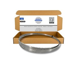 Birke® Flexback & Uddeholm Band Saw Blades 1712 mm Width 6-15 mm for Soft and Hardwood Non-ferrous Cuts (1712 x 6 x 0.4 6ZpZ (UDDEHOLM))