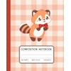 Kawaii Red Panda Composition Notebook – Cute Animal Journal |