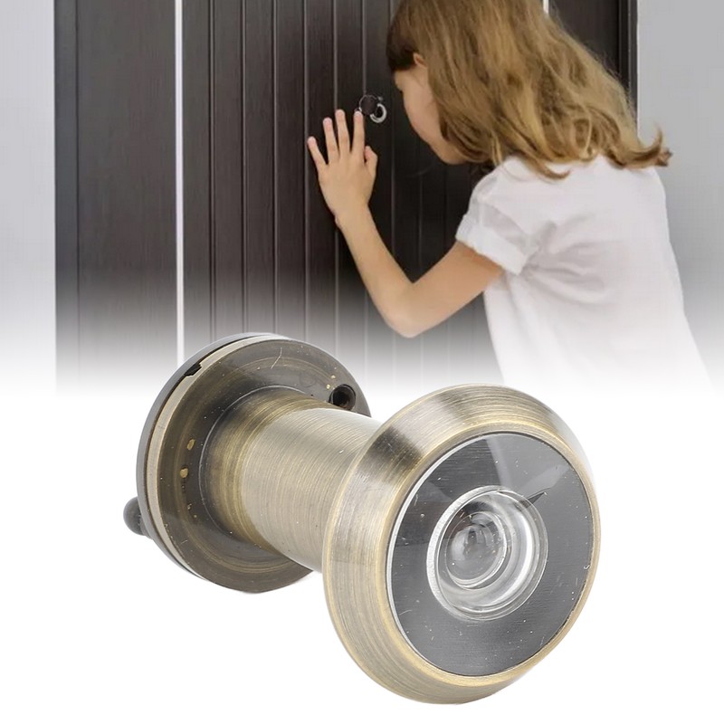 Door Viewer Peephole HD Lens 200° Wide Angle Safety Door